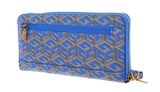 GUESS Laurel SLG Zip Around Wallet L Aquatic Logo