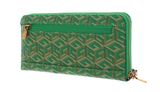 GUESS Laurel SLG Zip Around Wallet L Forest Logo