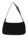 GUESS Leather Ariete Shoulderbag Black