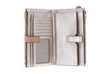 GUESS Keillah SLG Double Zip Organizer Beige GUESS Keillah SLG Double Zip Organizer Beige
