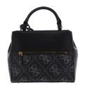 GUESS Double Compartment Satchel S Coal Logo