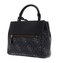 GUESS Double Compartment Satchel S Coal Logo