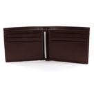 TOMMY HILFIGER TH Premium Leather Mini CC Wallet Dark Chestnut TOMMY HILFIGER TH Premium Leather Mini CC Wallet Dark Chestnut