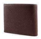 TOMMY HILFIGER TH Premium Leather Mini CC Wallet Dark Chestnut TOMMY HILFIGER TH Premium Leather Mini CC Wallet Dark Chestnut
