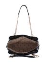 GUESS LA Femme Girlfriend Shoulder Satchel Black