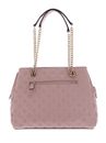 GUESS LA Femme Girlfriend Shoulder Satchel Pale Rose
