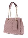 GUESS LA Femme Girlfriend Shoulder Satchel Pale Rose