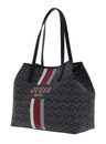GUESS Vikky Tote Charcoal Logo GUESS Vikky Tote Charcoal Logo