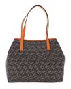 GUESS Vikky Tote Black Logo / Cognac GUESS Vikky Tote Black Logo / Cognac