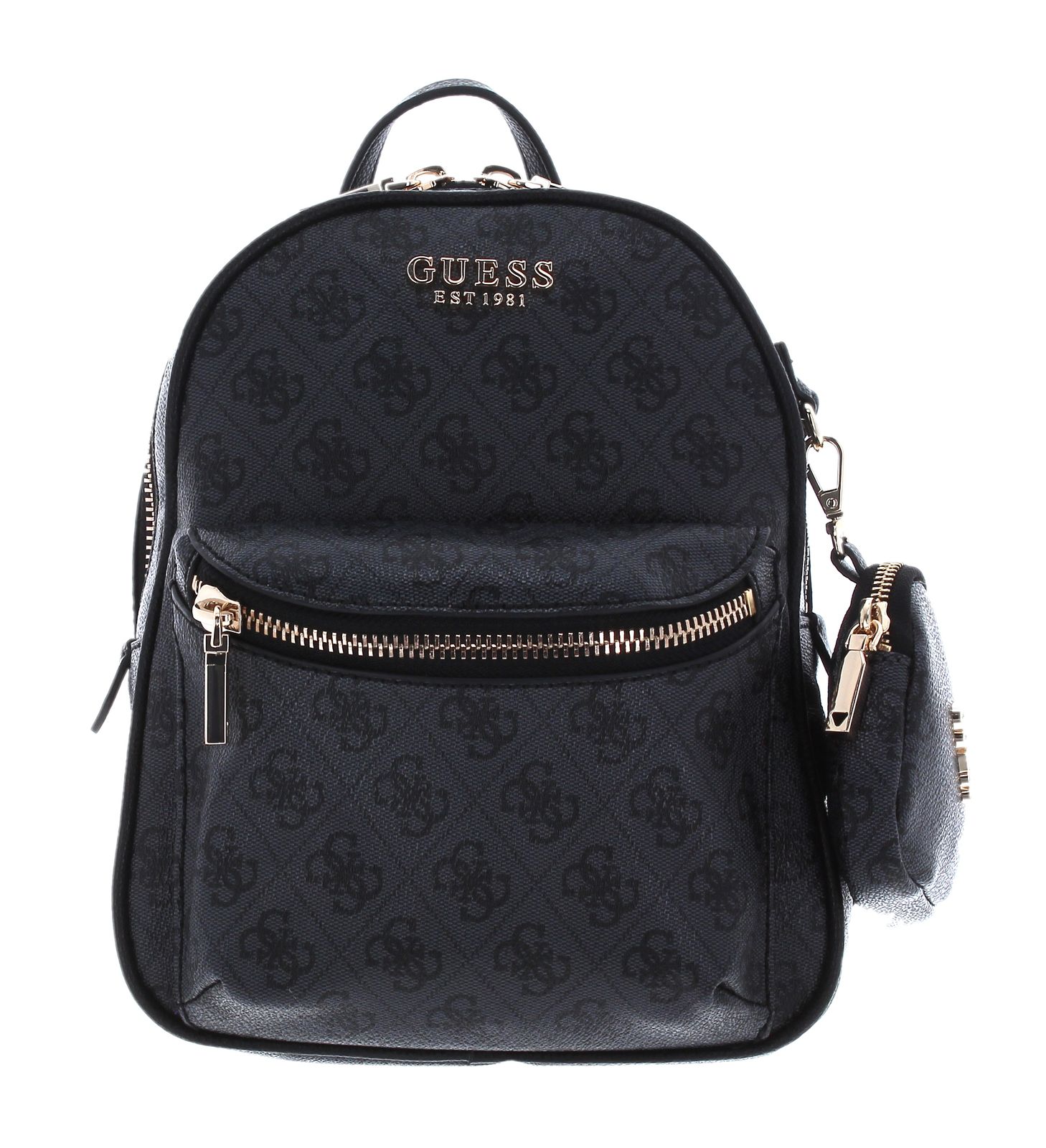 GUESS backpack House Party Backpack Coal Logo | Buy bags, purses ...