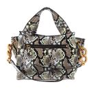 GUESS Zed Girlfriend Carryall S Natural Python GUESS Zed Girlfriend Carryall S Natural Python
