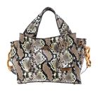 GUESS Zed Girlfriend Carryall S Natural Python GUESS Zed Girlfriend Carryall S Natural Python