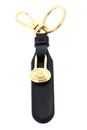 THE BRIDGE Duccio Key Ring Nero / Oro