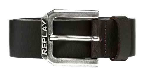 REPLAY Belt W105 Black Brown