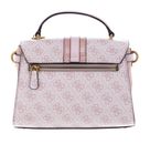 GUESS Ginevra Logo Top Handle Flap Blush Logo