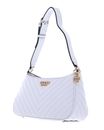 GUESS Leather Ariete Shoulderbag White