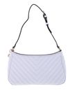 GUESS Leather Ariete Shoulderbag White