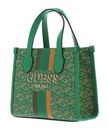 GUESS Silvana Two Compartment Mini Tote Forest Logo