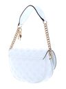 GUESS LA Femme Flap Shoulder Bag White GUESS LA Femme Flap Shoulder Bag White
