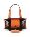 GUESS Silvana Two Compartment Mini Tote Black Logo / Cognac