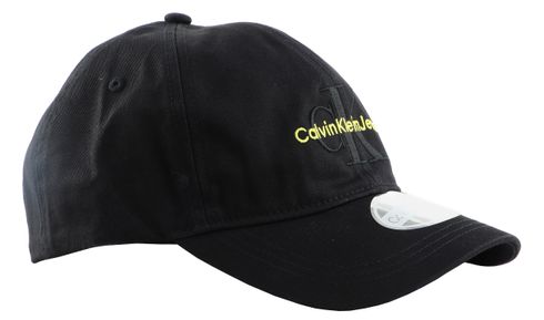 Calvin Klein CKJ Monogram Cap Fashion Black