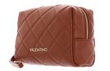 VALENTINO Ocarina Soft Cosmetic Case Cuoio