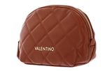 VALENTINO Ocarina Soft Cosmetic Case Cuoio