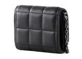 Calvin Klein Re-Lock Quilt Trifold Wallet M CK Black