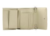 Calvin Klein Re-Lock Quilt Trifold Wallet M Stoney Beige