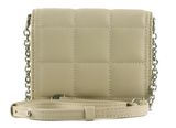 Calvin Klein Re-Lock Quilt Trifold Wallet M Stoney Beige