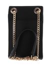 GUESS Noelle Chit Chat Phone Bag Black GUESS Noelle Chit Chat Phone Bag Black