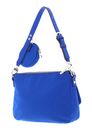 GUESS Eco Gemma Top Zip Shoulder Bag Blue