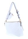 GUESS Eco Gemma Top Zip Shoulder Bag White