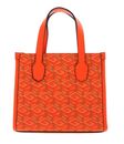 GUESS Silvana Two Compartment Mini Tote Orange Logo GUESS Silvana Two Compartment Mini Tote Orange Logo