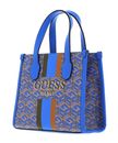 GUESS Silvana Two Compartment Mini Tote Aquatic Logo