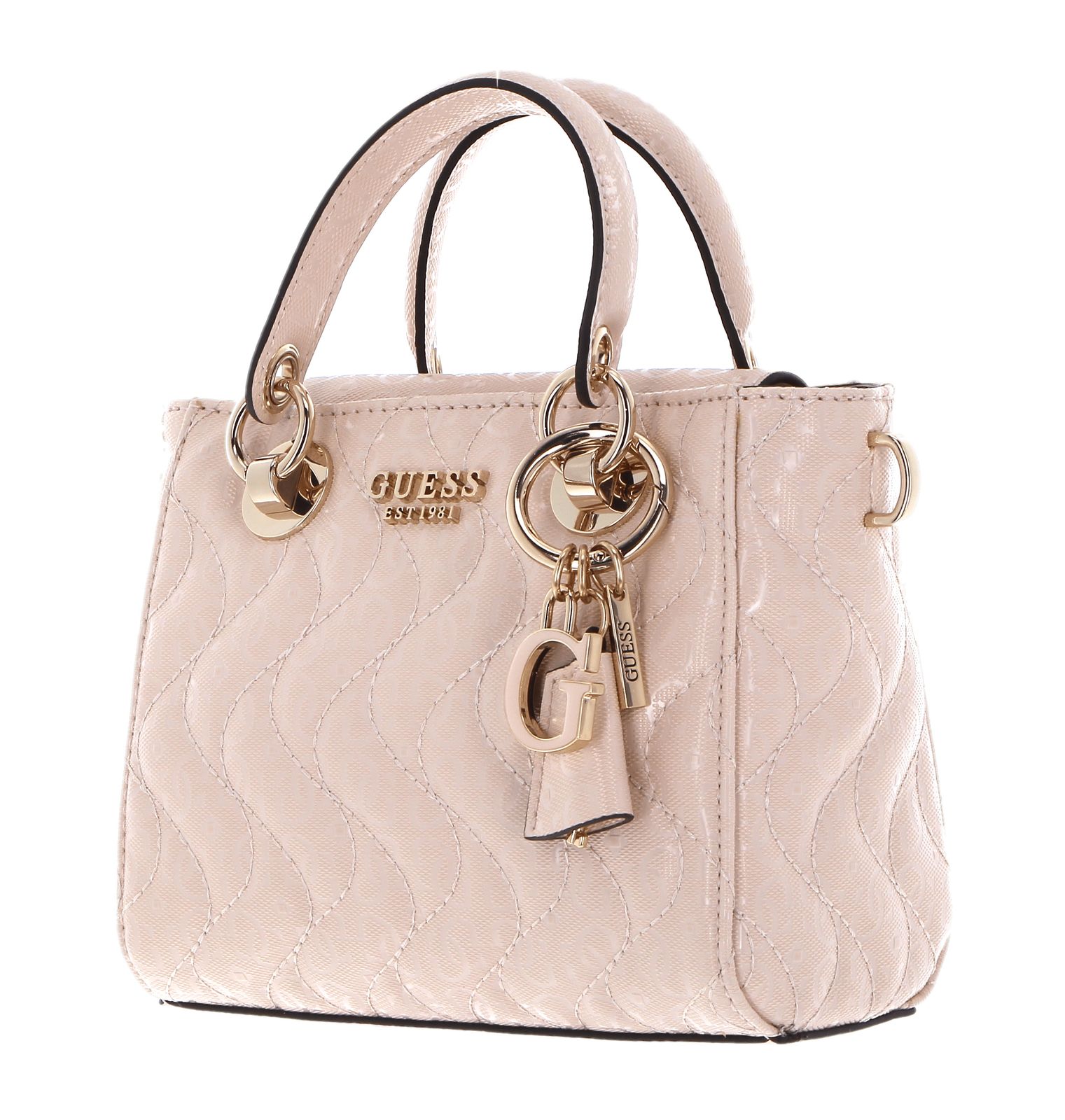 GUESS Sasky Mini Tote Pale Rose GUESS Sasky Mini Tote Pale Rose