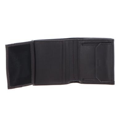Calvin Klein Duo Stitch Trifold 6CC W / Coin Dark Brown | Buy bags 