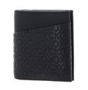 Calvin Klein CK Must Mono Trifold 6CC W / Coin Black Tonal Mono Calvin Klein CK Must Mono Trifold 6CC W / Coin Black Tonal Mono