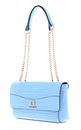 GUESS Nell Croc Convertible Crossbody Flap Powder Blue