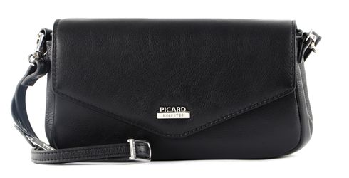 PICARD Really Crossbody Bag With Flap Black