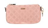 GUESS LA Femme Double Pouch Crossbody Pale Rose GUESS LA Femme Double Pouch Crossbody Pale Rose