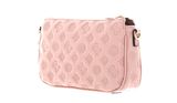 GUESS LA Femme Double Pouch Crossbody Pale Rose GUESS LA Femme Double Pouch Crossbody Pale Rose