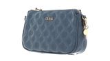 GUESS LA Femme Double Pouch Crossbody Slate GUESS LA Femme Double Pouch Crossbody Slate