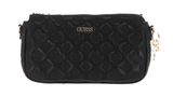 GUESS LA Femme Double Pouch Crossbody Black GUESS LA Femme Double Pouch Crossbody Black
