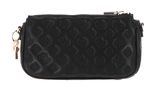 GUESS LA Femme Double Pouch Crossbody Black GUESS LA Femme Double Pouch Crossbody Black
