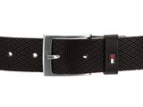 TOMMY HILFIGER Adan Belt 3.5 Texture W85 Testa Di Moro TOMMY HILFIGER Adan Belt 3.5 Texture W85 Testa Di Moro
