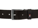 TOMMY HILFIGER Adan Belt 3.5 Texture W80 Testa Di Moro TOMMY HILFIGER Adan Belt 3.5 Texture W80 Testa Di Moro