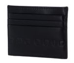 THE BRIDGE Alberto Credit Card Holder Nero Rutenio Scuro