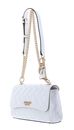 GUESS Sasky Convertible Crossbody Flap White