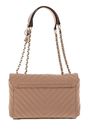 GUESS Keillah Convertible Crossbody Flap Beige